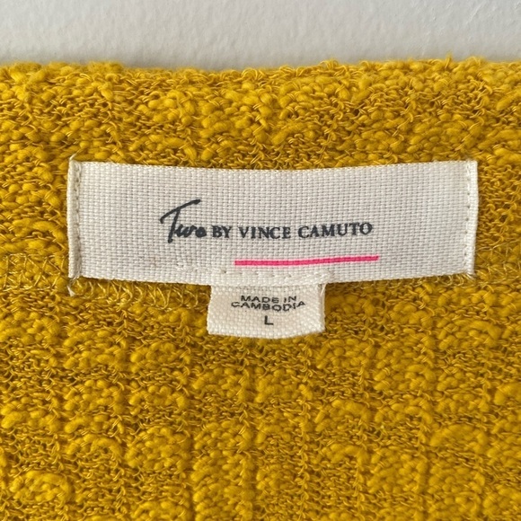 Two by Vince Camuto Long Sleeve Button Up Boxy Front Cardigan - Picture 4 of 5